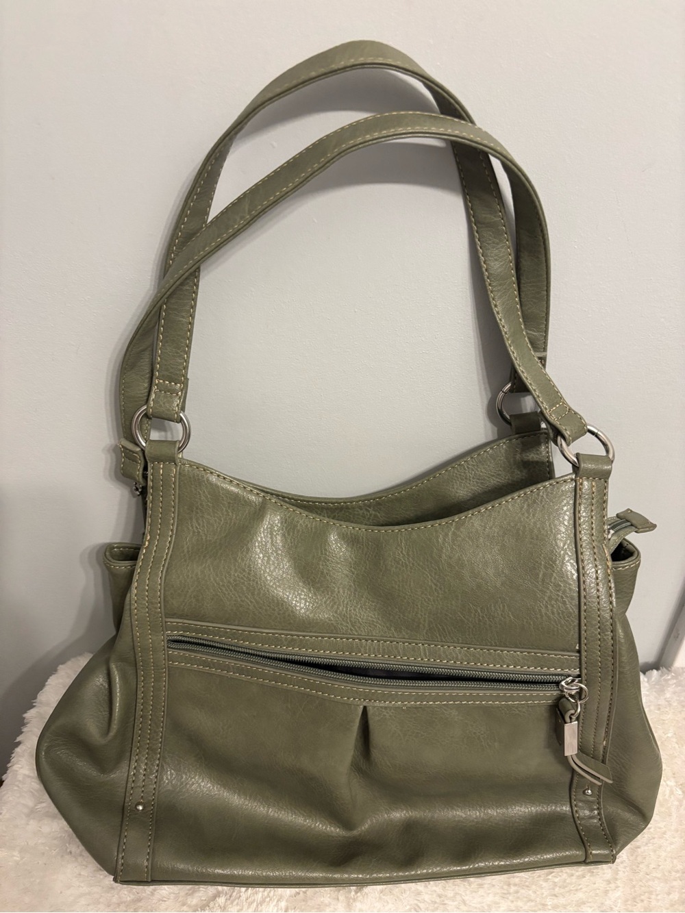 Women’s Olive Green Shoulder Bag